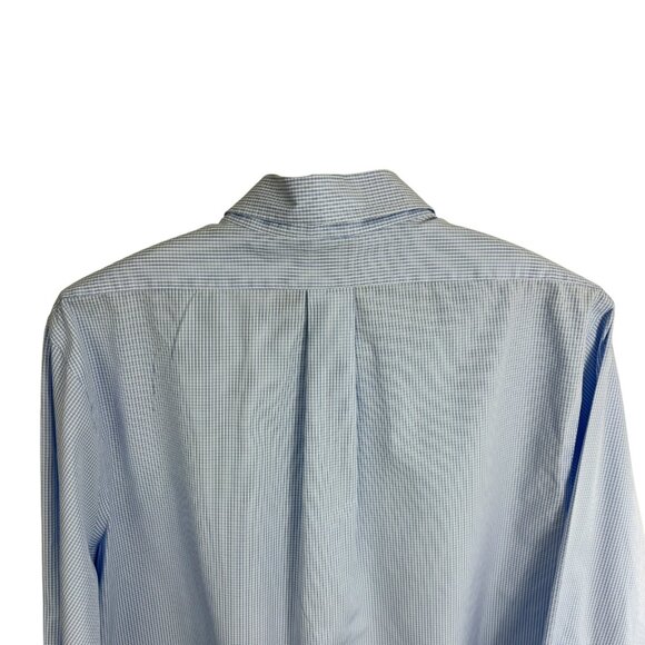 Brooks Brothers 1818 Supima Cotton Micro Check Original Polo Shirt - Picture 8 of 9